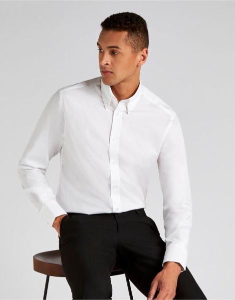 tailored fit long sleeve city shirt; tailored fit shirt long sleeve for the city;