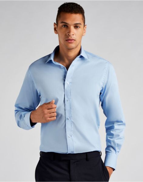 tailored fit long sleeve business shirt; tailored fit shirt long sleeve for business;