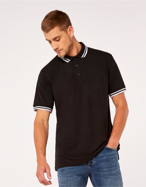 Classic Fit Tipped Collar Polo