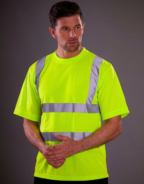 tshirt short sleeve hi-vis