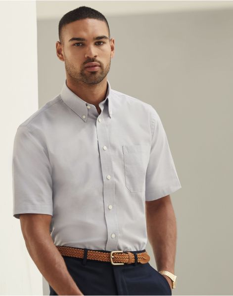 Men's Short Sleeve Oxford Shirt