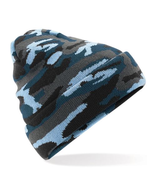 Camo Cuffed Beanie