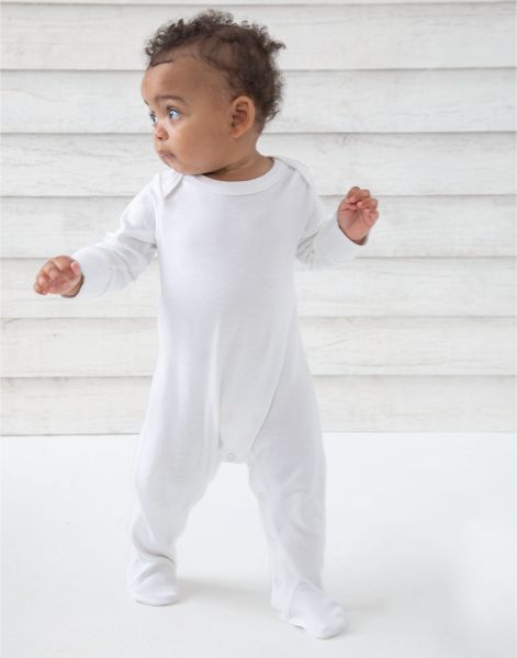 Baby Organic Sleepsuit with Scratch Mitts