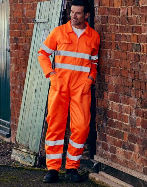 coverall polycotton hivis