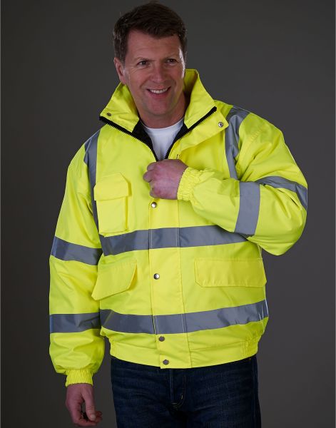 hi-vis classic bomber jacket