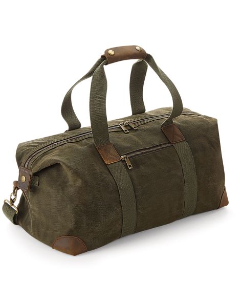 heritage washed canvas holdall