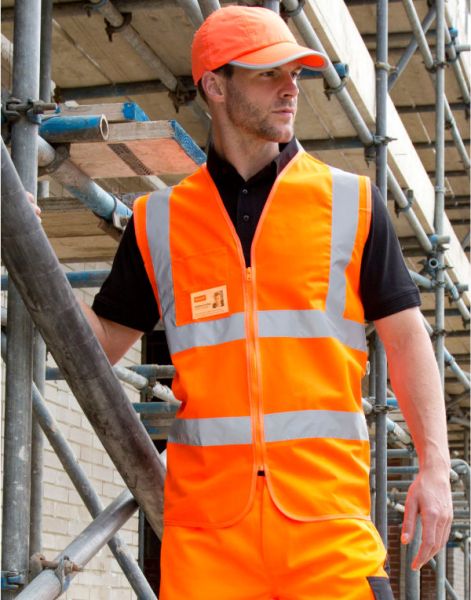 tabard safety zip