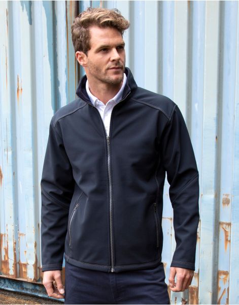 men's treble stritch softshell