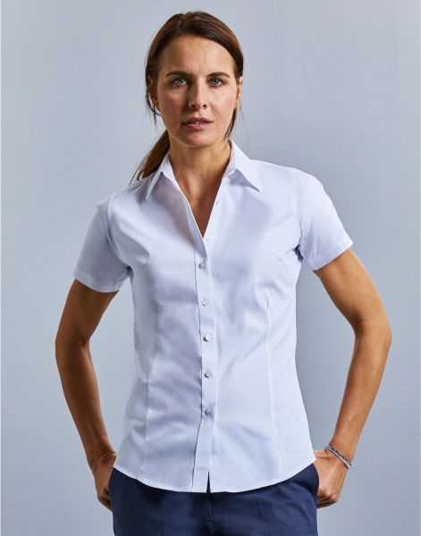 Ladies' Short Sleeve Tailored Coolmax Shirt