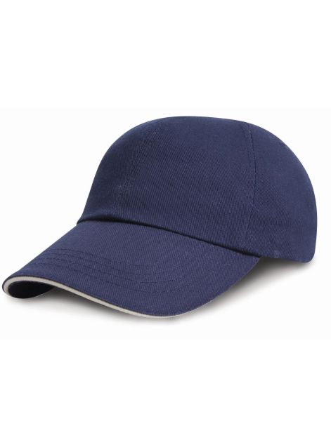 low profile heavy brushed cotton cap