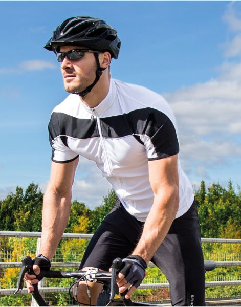 men's bikewear full zip performance top