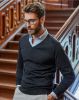 v-neck knitted sweater for men