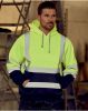 hoodie pull-over hi-vis