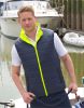 reversible soft padded safety gilet