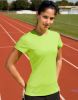 ladies' quick dry short sleeve t-shirt