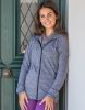 women's hooded tee-jacket