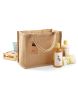 jute mini gift bag