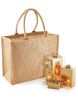 shimmer jute shopper